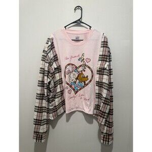 Reworked Upcycle Grunge Oversized Grinch Christmas Sweater  Top L/XL